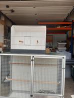 Grote zwarte  tt kooi  XL, Dieren en Toebehoren, Ophalen, Zo goed als nieuw, Hout, Vogelkooi