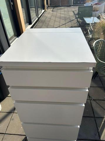 IKEA Malm Kast Wit - Zes Lades - afbeelding 4