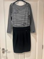 10 feet (sweat) jurk zwart/grijs mt. M, Kleding | Dames, Jurken, Maat 38/40 (M), 10 Feet, Zwart, Ophalen of Verzenden