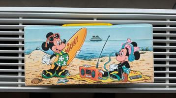 Vintage koffertje Mickey Mouse en Minnie beschikbaar voor biedingen