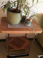 Plantentafel bijzettafel tafeltje drankentafel retro vintage, Ophalen, Huis en Inrichting