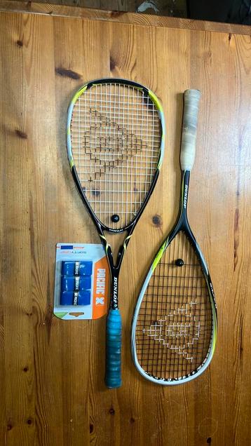 Squash rackets dunlop beschikbaar voor biedingen