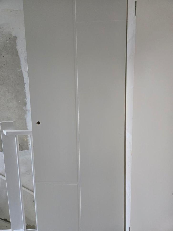 Opdekdeur 73x231cm - Nieuw of Zo goed als nieuw, Doe-het-zelf en Verbouw, Deuren en Horren, Zo goed als nieuw, Binnendeur, Ophalen