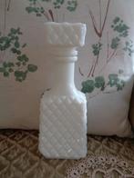 Vintage Opaline Melkglazen Karaf ** Mimosa **, Antiek en Kunst, Antiek | Glas en Kristal, Ophalen of Verzenden