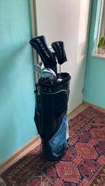 Golf tas met clubs, Sport en Fitness, Golf, Ophalen, Zo goed als nieuw, Tas