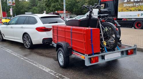 Super stabiele motortrailer, Urban Arrow bakfiets, Auto diversen, Aanhangers en Bagagewagens, Zo goed als nieuw, Ophalen of Verzenden