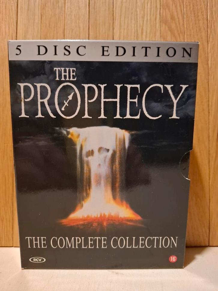 The Prophecy complete collectie - Horror Fantasy - 5 DVD BOX, Cd's en Dvd's, Dvd's | Horror, Zo goed als nieuw, Spoken en Geesten