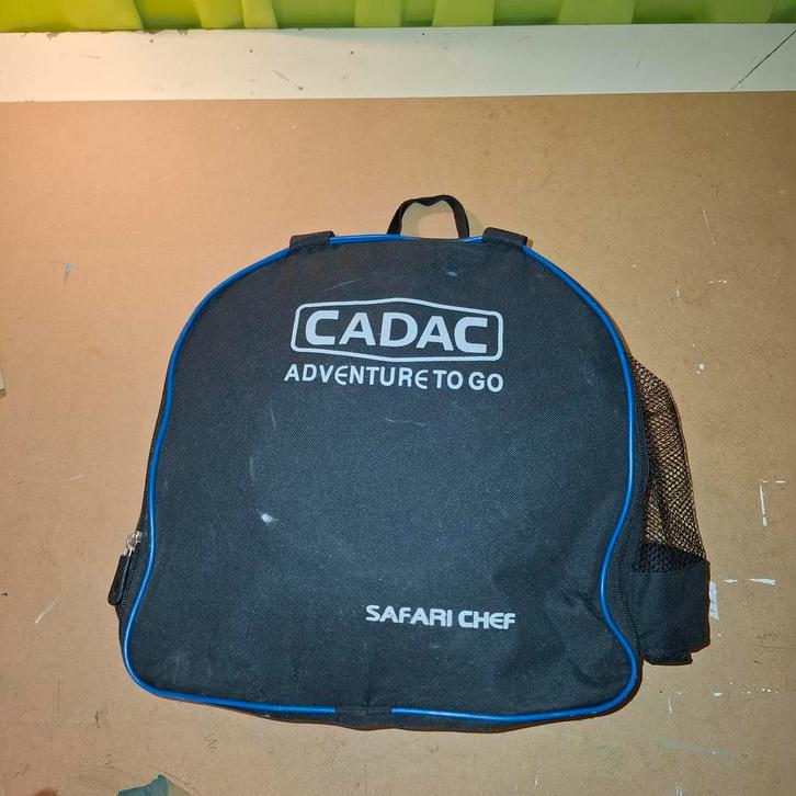 Compacte Cadac Safari Chef bak en grill in tas, Caravans en Kamperen, Kampeeraccessoires, Gebruikt, Ophalen of Verzenden