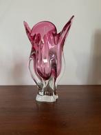 Vintage Murano vaas, Huis en Inrichting, Ophalen, Gebruikt, Overige kleuren, Glas