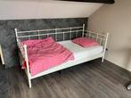 1 persoonsbed, Huis en Inrichting, Ophalen, Eenpersoons, Hout, 90 cm