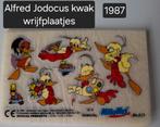 Alfred Jodocus kwak,  wrijfplaatje, Verzamelen, Ophalen of Verzenden, Overige figuren, Zo goed als nieuw
