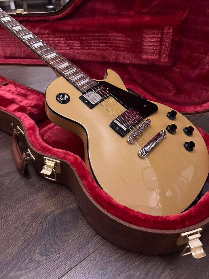 Gibson Les Paul Standard 50s Mahogany top TV Yellow, Muziek en Instrumenten, Snaarinstrumenten | Gitaren | Elektrisch, Zo goed als nieuw