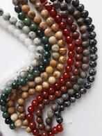 OPRUIMING Nieuwe restant strengen NATUURSTEEN kralen (09), Ophalen of Verzenden, Nieuw, Kraal