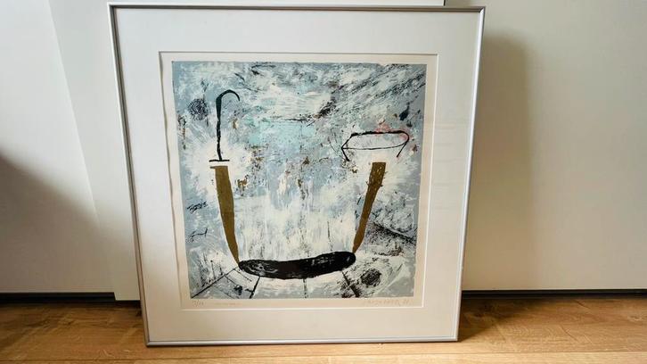 Bert Vredegoor Jardin des bains I, Antiek en Kunst, Kunst | Litho's en Zeefdrukken, Ophalen of Verzenden