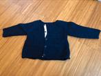 Wollen wol vest blauw 62/68, Ophalen, Jongetje of Meisje, Truitje of Vestje