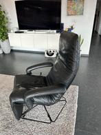 Jori Relaxstoel - Mooie voet, rem minder, Ophalen of Verzenden, Gebruikt, Leer, 75 tot 100 cm