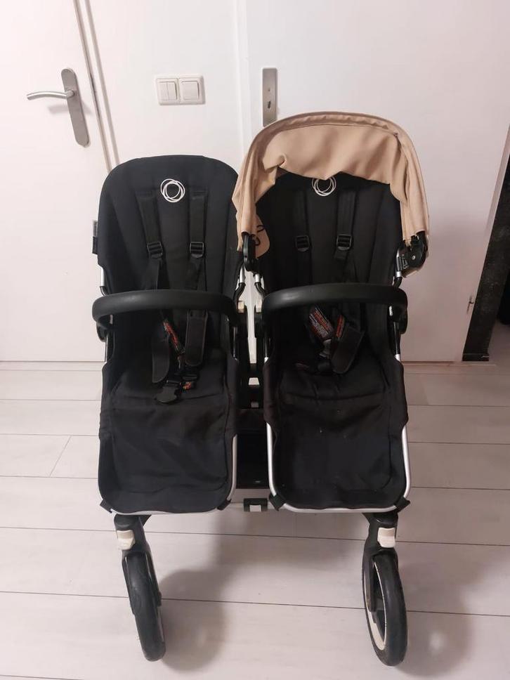 Bugaboo Donkey Duo kinderwagen, Kinderen en Baby's, Tweelingen en Meerlingen, Gebruikt, Kinderwagen of Buggy, Ophalen