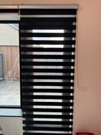 Duo rolgordijn, Ophalen, 200 cm of meer, Zwart, 50 tot 100 cm