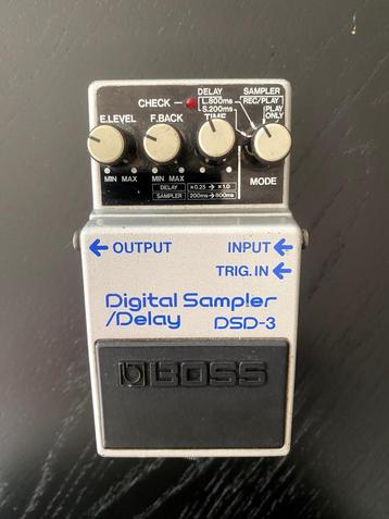 Boss DSD-3 Digital Sampler/Delay (MIJ, Dec 1987)