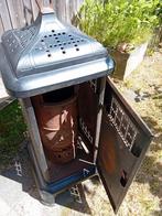 Potkacheltje samen met mantel., Huis en Inrichting, Ophalen, Gebruikt, Hout