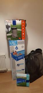 Zwembad met toebehoren - Bestway Steel Pro, Ophalen, 80 tot 120 cm, Opzetzwembad, 200 tot 400 cm