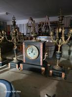 Klokken set Klok met 2 Kandelaars, Antiek en Kunst, Ophalen