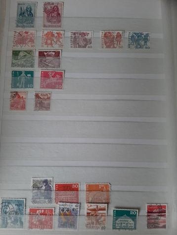 Zwitserse Postzegels Collectie beschikbaar voor biedingen