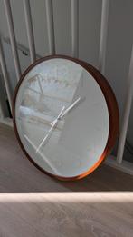 Karlsson Mr. White Wandklok - Houten Rand - 38 cm, Ophalen, Gebruikt, Analoog, Wandklok