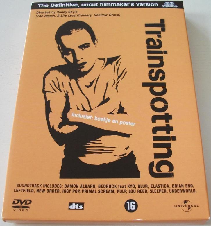 Dvd *** TRAINSPOTTING *** 2-Disc Uncut Version, Cd's en Dvd's, Dvd's | Drama, Zo goed als nieuw, Drama, Boxset, Vanaf 16 jaar