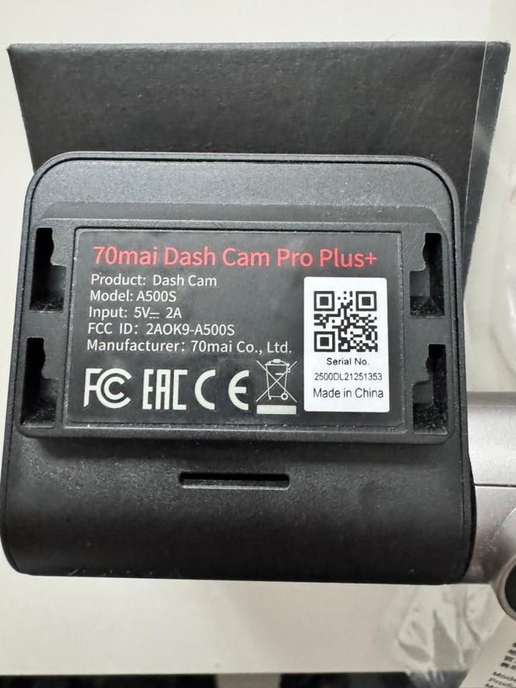 70mai A500S Dashcam, Auto diversen, Dashcams, Gebruikt, Ophalen of Verzenden