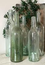 Brocante oude Franse wijnflessen / wijnfles, Ophalen of Verzenden