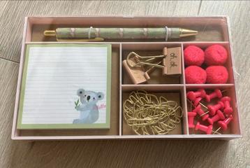 Nieuw school Bureau accessoire set Koala punaise pen beschikbaar voor biedingen