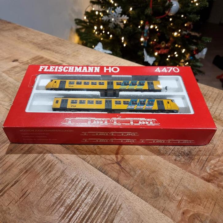 Fleischmann 4470 Digitale NS Sprinter Treinset "Den Haag CS", Hobby en Vrije tijd, Modeltreinen | H0, Gebruikt, Treinset, Gelijkstroom