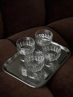 Vintage glazen ijs champagne coupes glazen borrel Italy 70’s, Antiek en Kunst, Antiek | Glas en Kristal, Ophalen of Verzenden