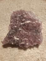Paarse fluoriet steen, Verzamelen, Mineralen en Fossielen, Ophalen of Verzenden