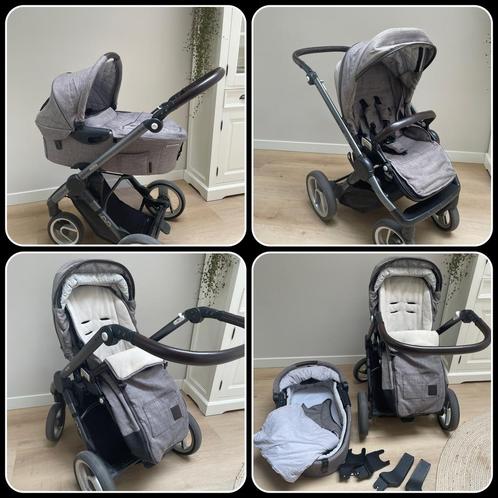 Conplete set Mutsy Evo Farmer, Kinderen en Baby's, Kinderwagens en Combinaties, Zo goed als nieuw, Kinderwagen, Mutsy, Met reiswieg