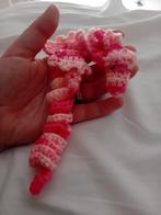 Gehaakte Fidget draak roze, Ophalen of Verzenden, Zo goed als nieuw, Jongen of Meisje
