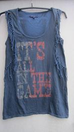 Top/shirt, DEPT mt  36  blauw., Blauw, Ophalen of Verzenden, Gedragen, Dept