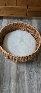 Katten hondenmand van zeegras, Dieren en Toebehoren, Ophalen, Zo goed als nieuw, Pluche