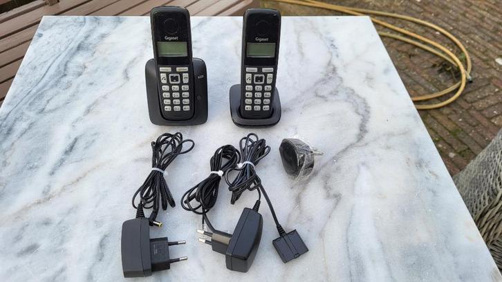 Gigaset A220 Duo dect telefoonset, Telecommunicatie, Vaste telefoons | Handsets en Draadloos, Gebruikt, 2 handsets, Ophalen of Verzenden