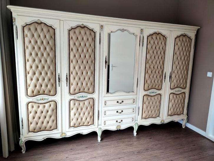 Antieke brocante kledingkast, Huis en Inrichting, Kasten | Overige, Gebruikt, Ophalen of Verzenden