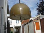 Vintage Harvey Guzzini pendel hanglamp jaren 70, Metaal, Gebruikt, Ophalen of Verzenden, 50 tot 75 cm
