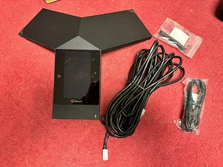 Polycom RealPresence Trio 8800, Telecommunicatie, Datacommunicatie en VoIP, Zo goed als nieuw, Toebehoren, Ophalen of Verzenden