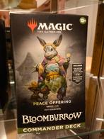 Mtg Bloomburrow precon Peace Offering, Hobby en Vrije tijd, Verzamelkaartspellen | Magic the Gathering, Ophalen of Verzenden, Zo goed als nieuw
