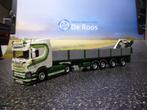 Tekno Scania Next Gen met stenentrailer v/d Hoeven met cert., Hobby en Vrije tijd, Modelauto's | 1:50, Ophalen of Verzenden, Nieuw