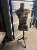 Kleding Pop met Tekst, Ophalen, Gebruikt