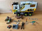 Playmobil expeditietruc met lier - 70728 - compleet, Kinderen en Baby's, Speelgoed | Playmobil, Ophalen of Verzenden, Zo goed als nieuw