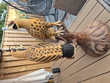 Houtsnijwerk Roofvogels  beschikbaar voor biedingen