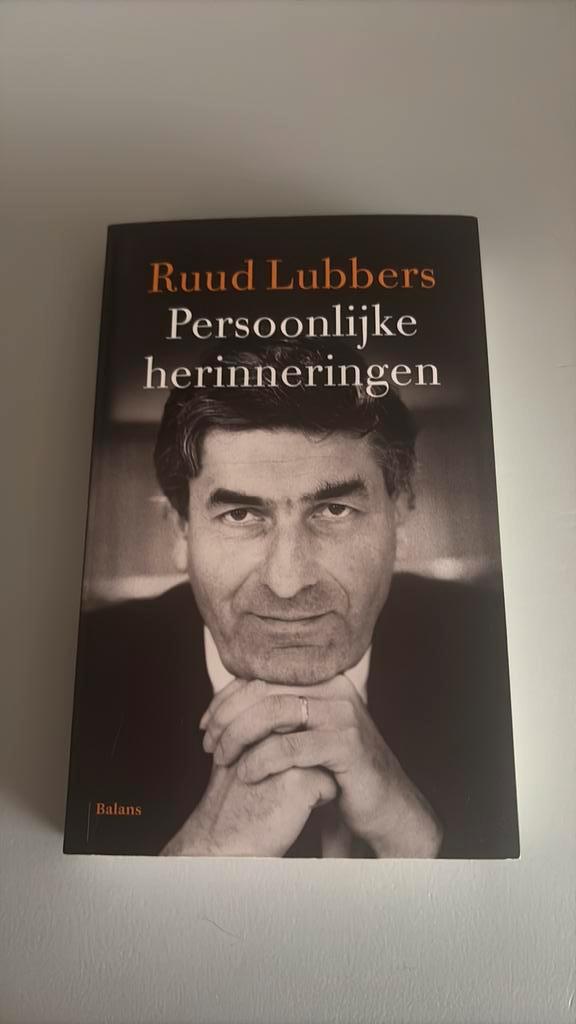 Ruud Lubbers - Persoonlijke herinneringen, Boeken, Politiek en Maatschappij, Zo goed als nieuw, Nederland, Ophalen of Verzenden