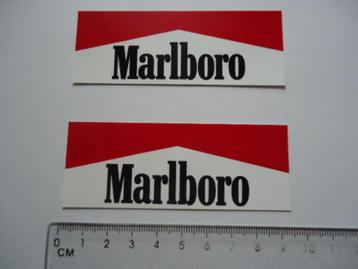 sticker oud MARLBORO race set logo motorsport autosport auto beschikbaar voor biedingen